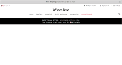 Desktop Screenshot of lavieenrose.com