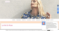 Desktop Screenshot of lavieenrose.it
